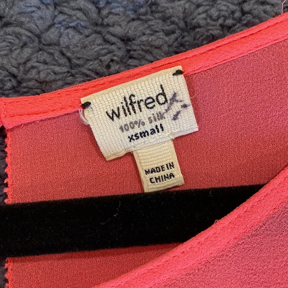 100% Silk Wilfred Blouse - Picture 3 of 3